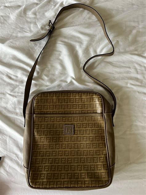 fendi baguette bag vintage|authentic vintage fendi crossbody bag.